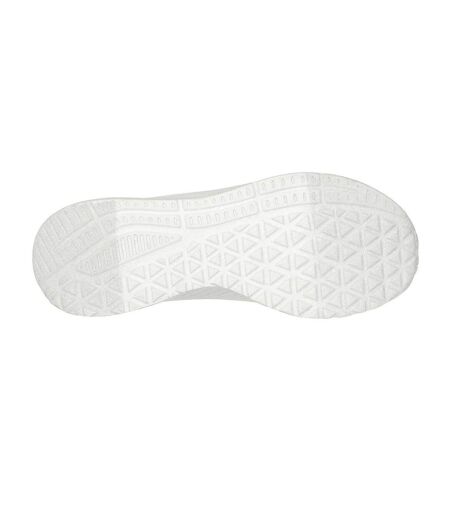 Womens/ladies Bob Buno Logo Trainers White Skechers