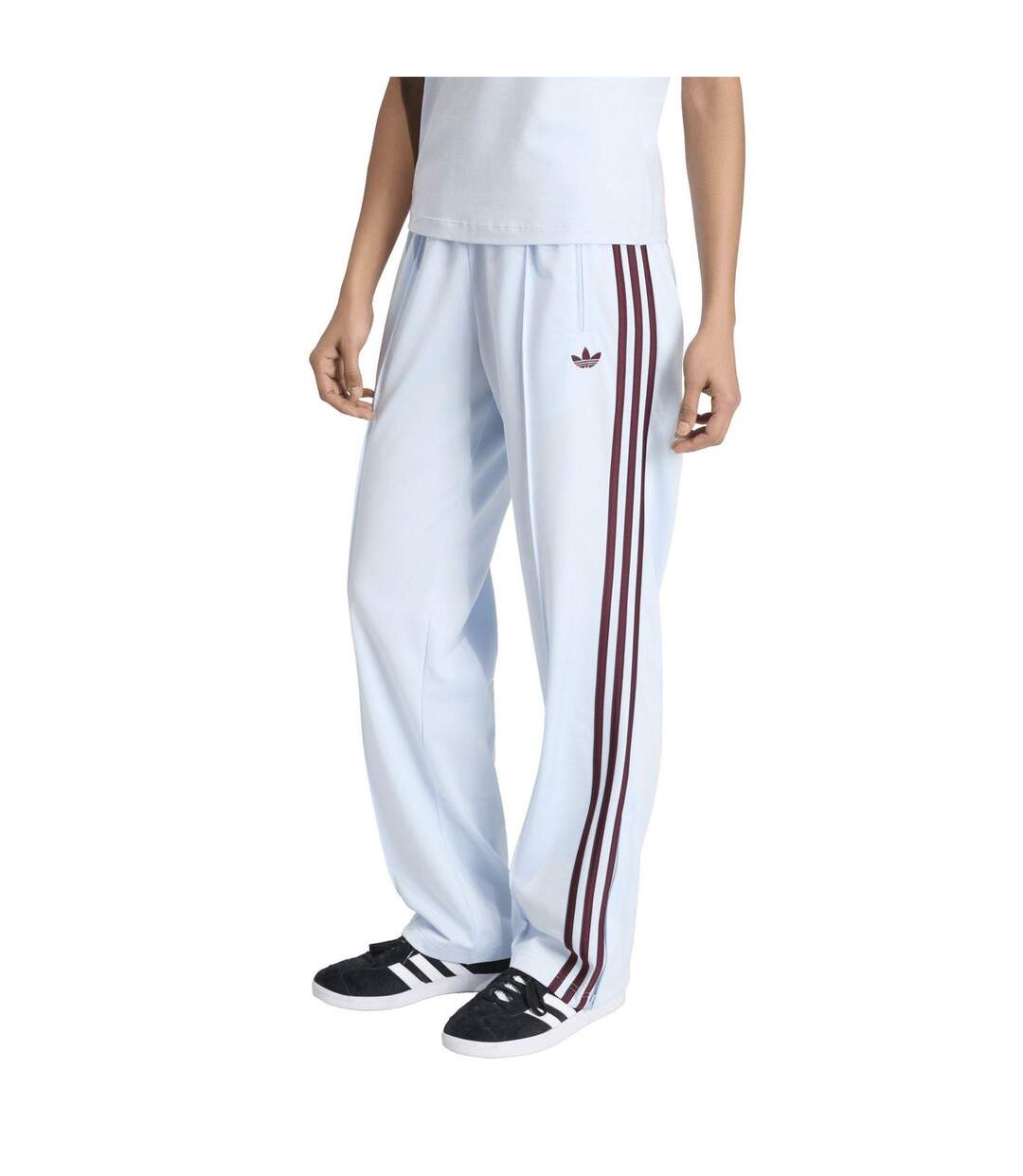 Pantalon De Jogging Firebird Femme Bordeaux Foncé Adidas-1