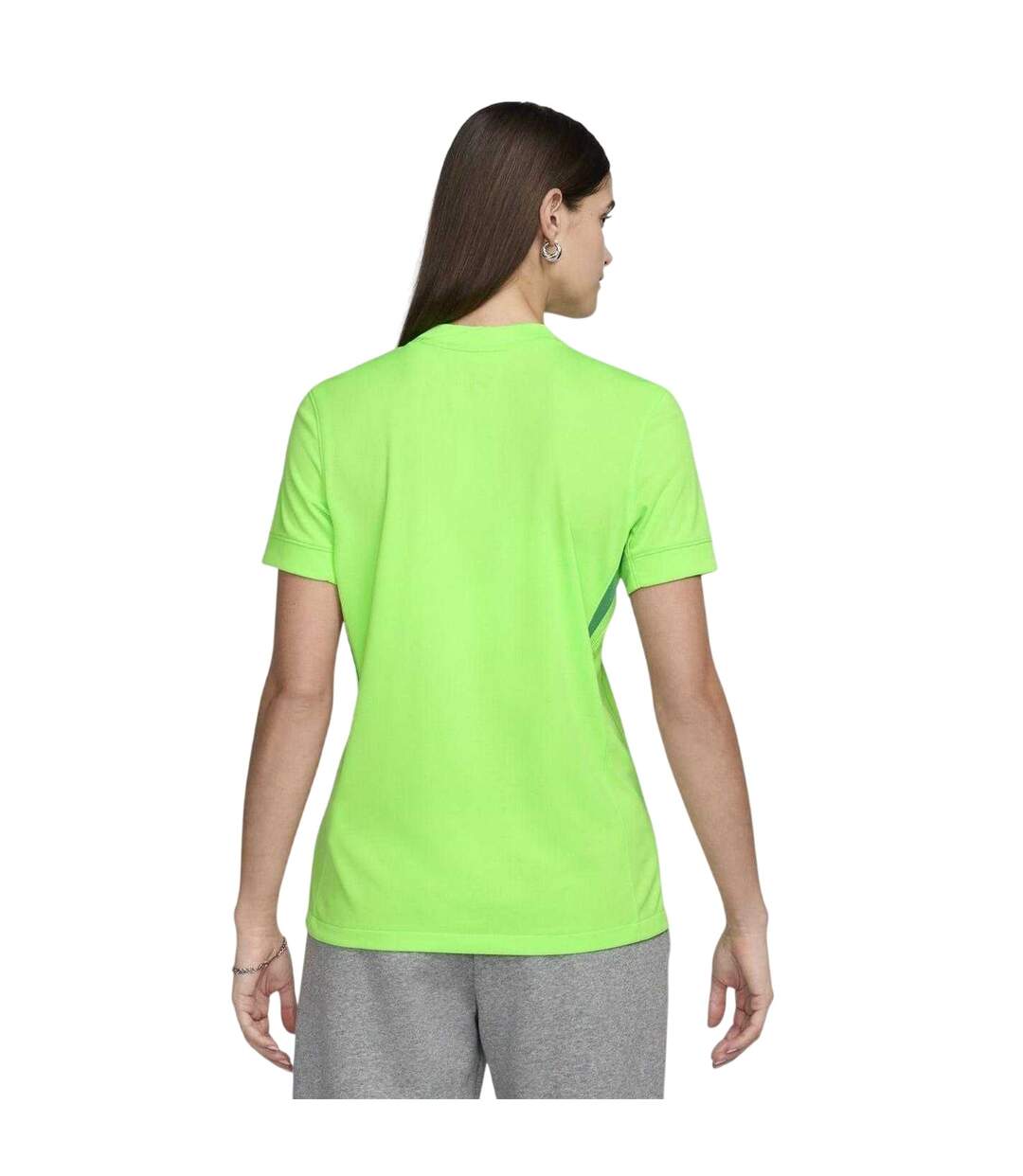 Womens/ladies 24/25 Nike Football Shirt Green VFL Wolfsburg-2