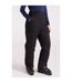 Womens/ladies Blizzard Ii Ski Trousers Jet Black Mountain Warehouse-1
