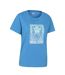 T-shirt Motif/style Hippocampe Femme Bleu Mountain Warehouse-4