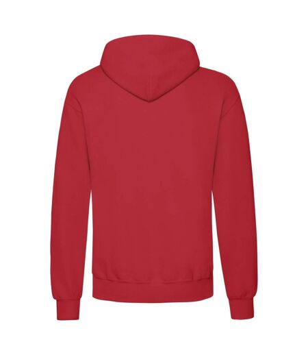 Sweat À Capuche Classic Homme Rouge Fruit Of The Loom