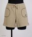 Short de sport en molleton femme sable MAYFLOWER SE9039S : la fraîcheur et la légèreté pour l'été-3