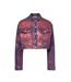 Veste En Jean Femme Rouge AmyLynn-2