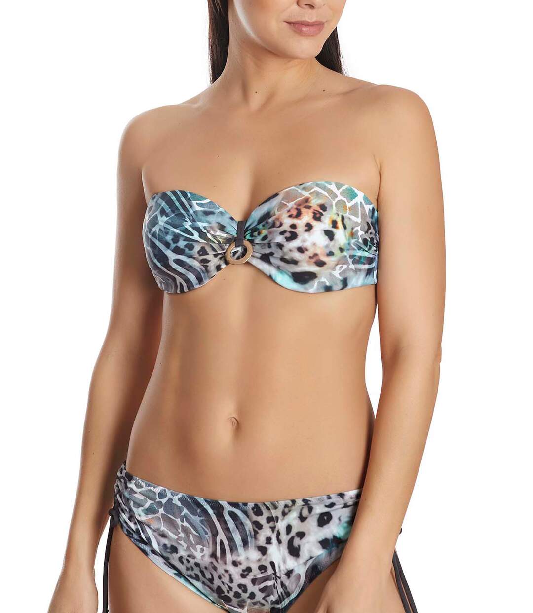 Haut maillot de bain bandeau Animal Selmark Mare-3