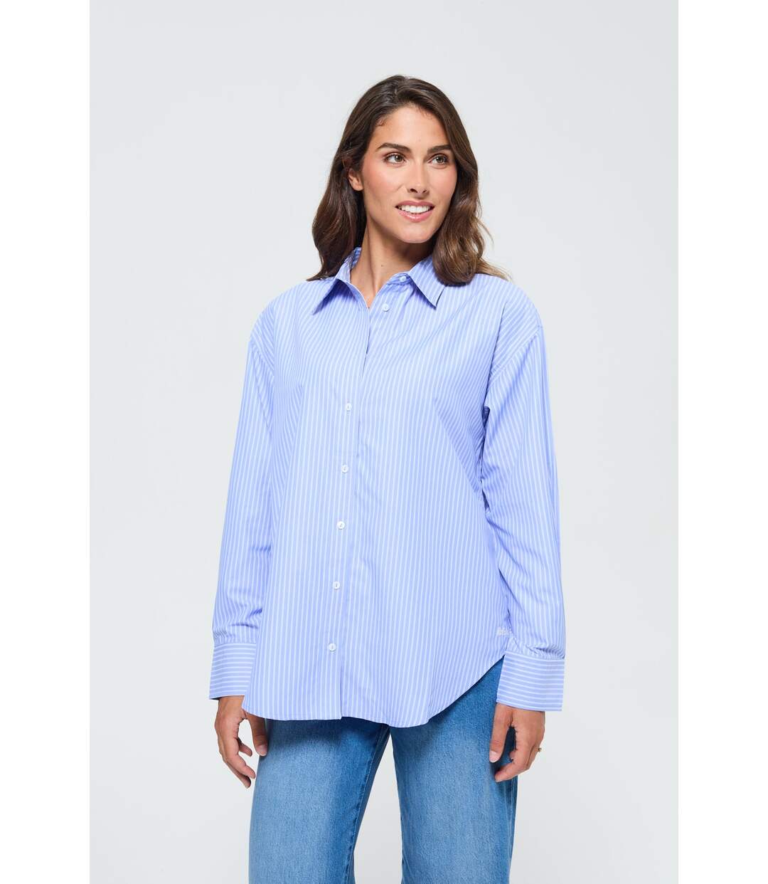 Blouse Mafi Baby blue-2