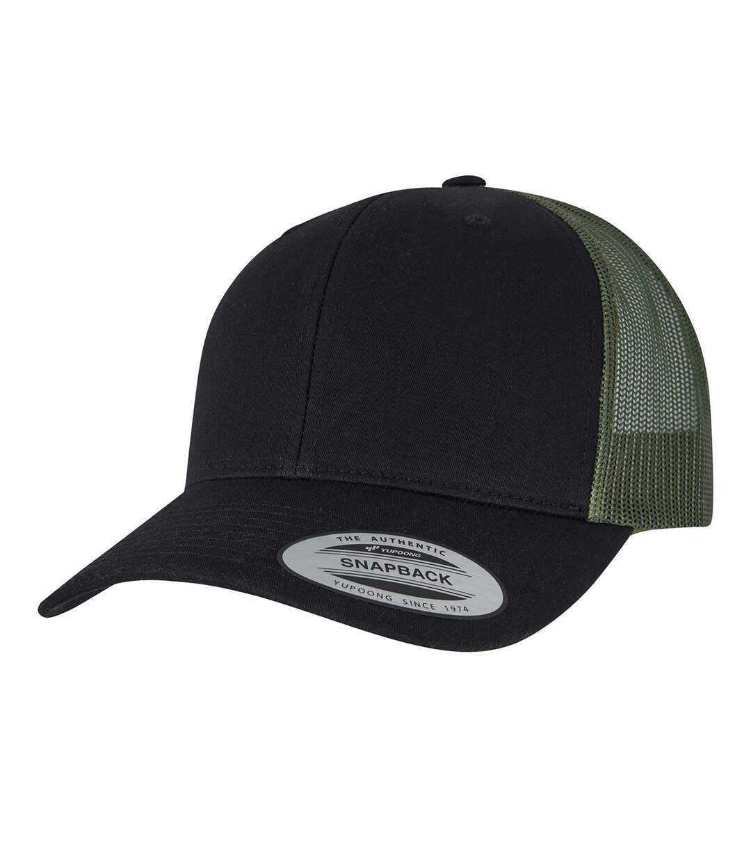 Casquette Trucker Noir Marron Classic-1