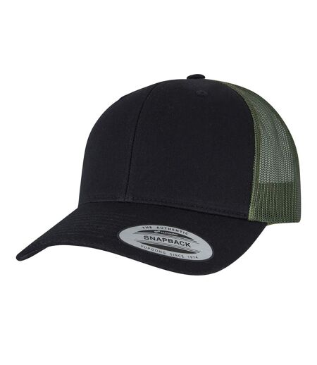 Casquette Trucker Noir Marron Classic