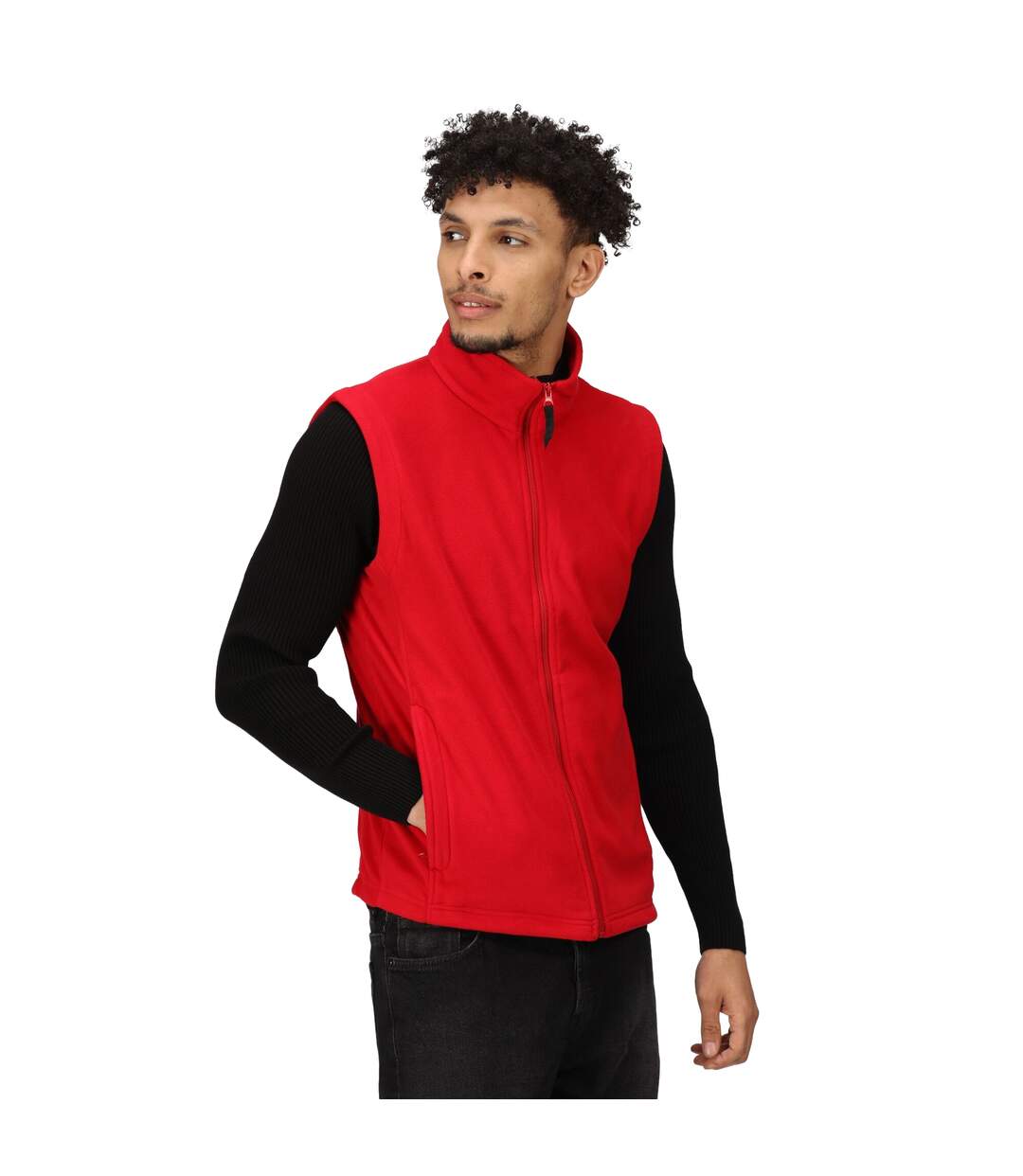 Veste polaire sans manches homme rouge Regatta-3