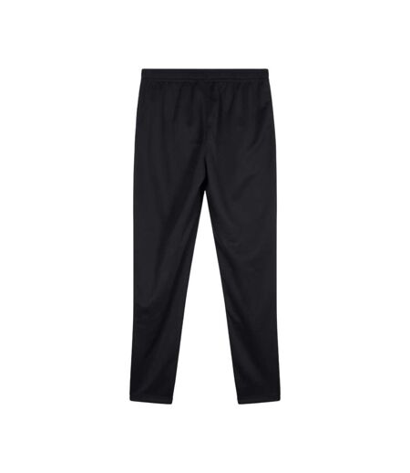 Womens/ladies Stretch Tapered Leg Jogging Bottoms Black Canterbury