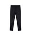 Womens/ladies Stretch Tapered Leg Jogging Bottoms Black Canterbury-3