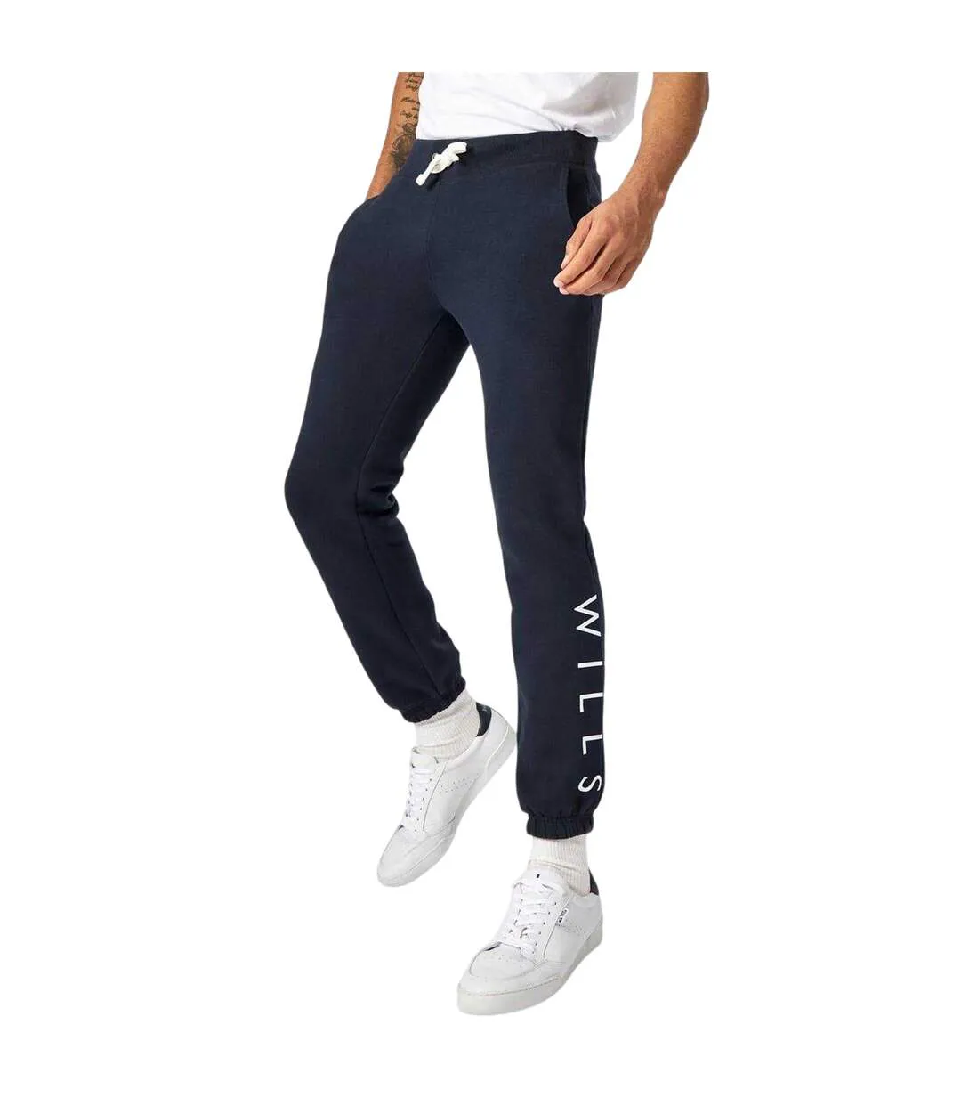 Pantalon De Jogging Motif/style Logo Homme Bleu Marine Jack Wills-2
