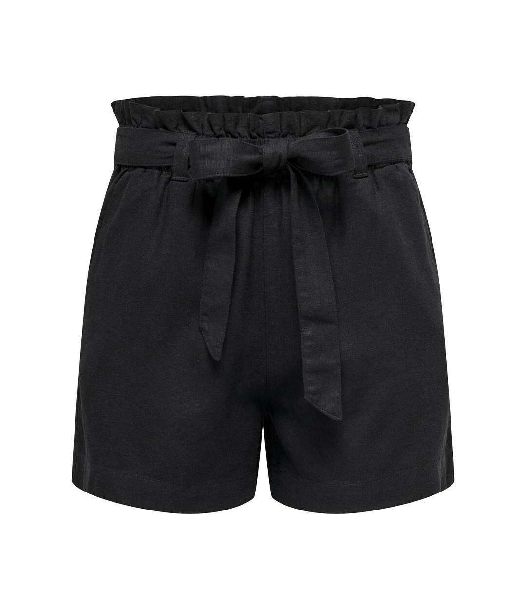 Short noir femme jdy belt-1