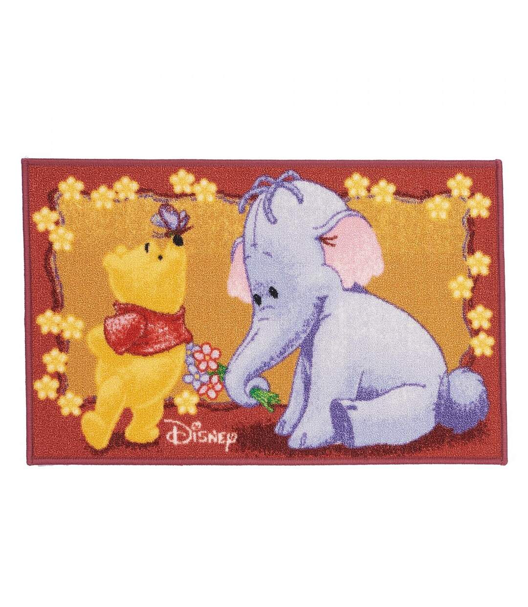 Tapis enfant Lavable 30° motif animaux WINNIE B-1