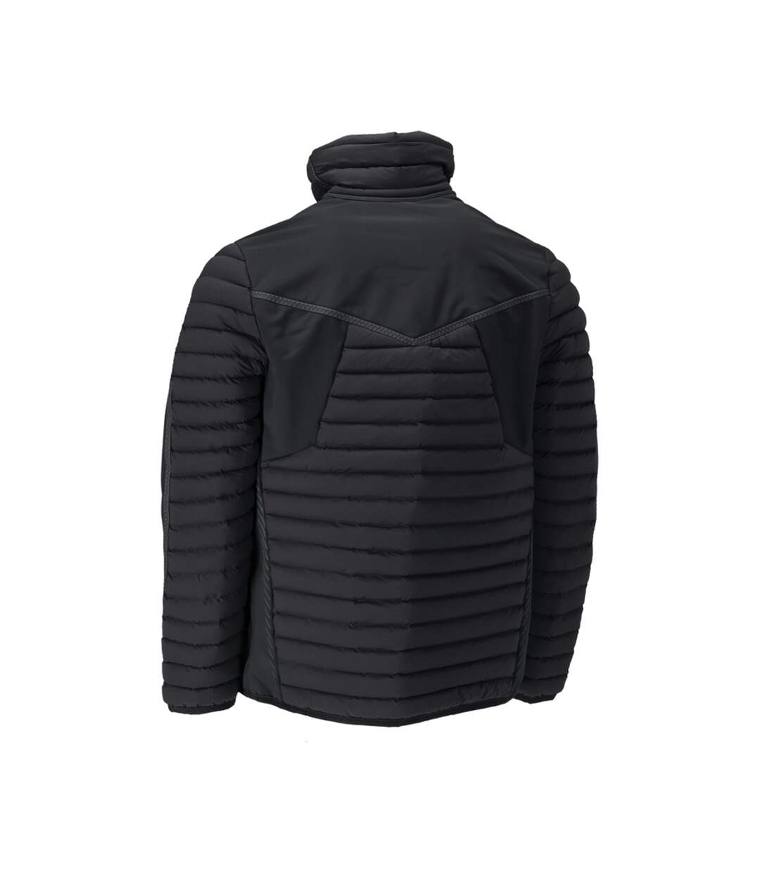 Mens Customized Jacket Black Mascot-2