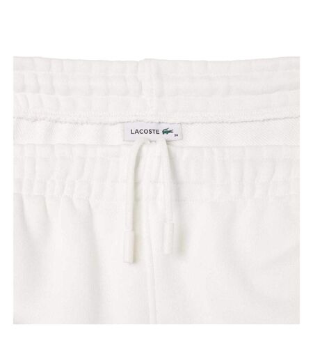 Pantalon De Jogging Motif/style Logo Brodé Femme Crème Lacoste