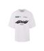 T-shirt Motif/style Sport Automobile Homme Blanc Mister Tee-2