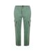 Mens Tailored Cargo Trousers Green Boss-3