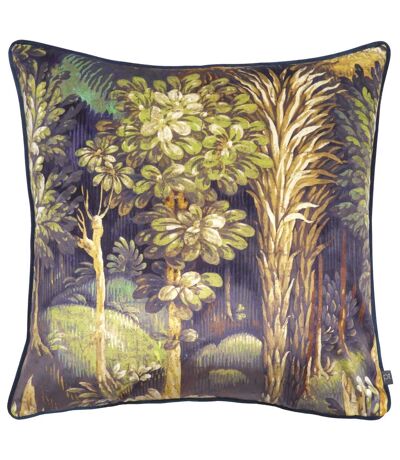 Forbidden forest cushion cover 55cm x 55cm ebony Prestigious Textiles