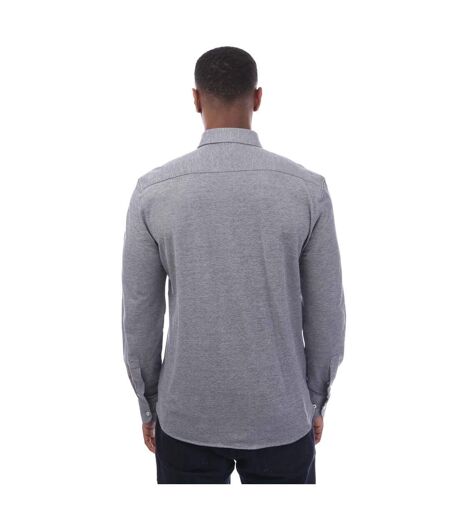 Chemise Manches Longues Homme Bleu Foncé Hugo Boss