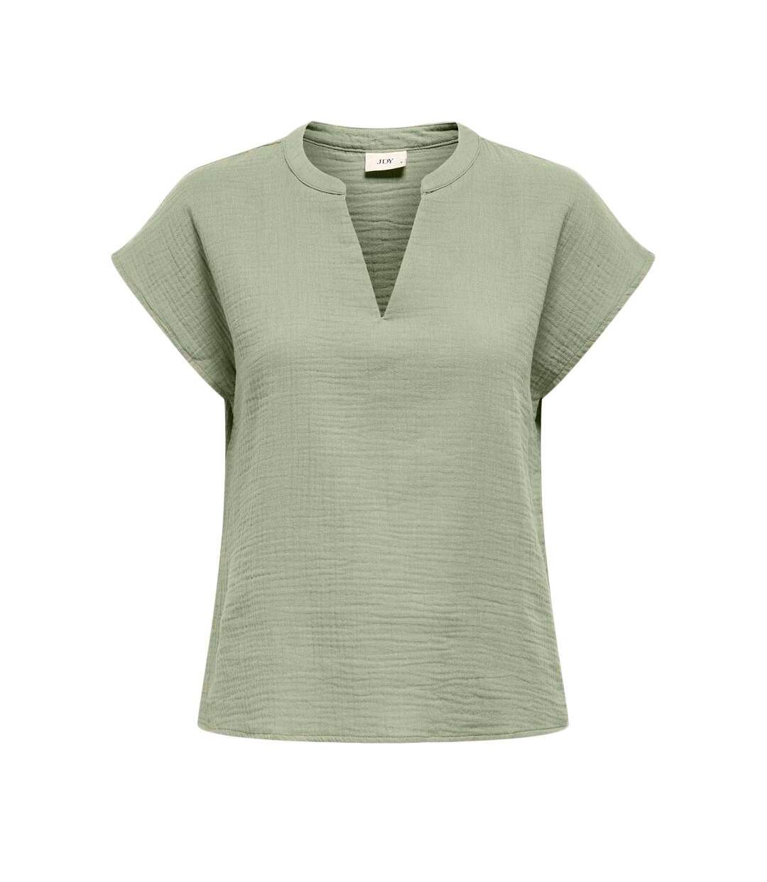 T-Shirt Vert Femme JDY Life - XS-1