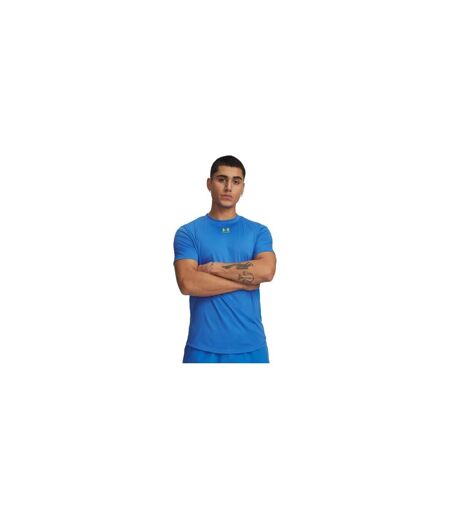 T-shirt Challenger Pro Homme Bleu Jaune Under Armour