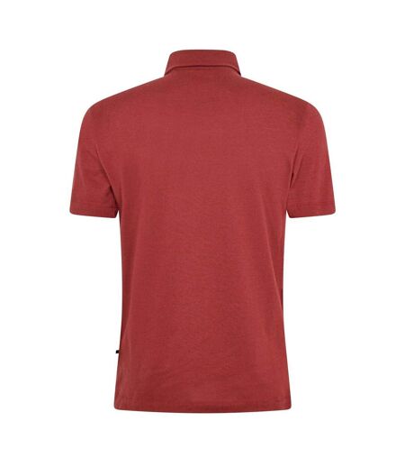 Polo Motif/style Uni Paino Homme Marron Boss