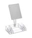 Organiseur Avec Miroir LED Selena 38cm Transparent-1