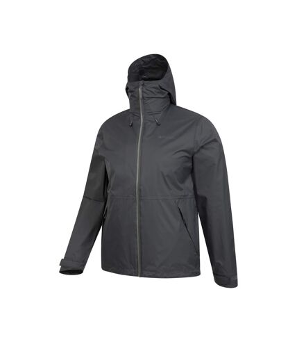 Mountain Warehouse Mens Packaway Waterproof Jacket (Dark Grey) - UTMW2672