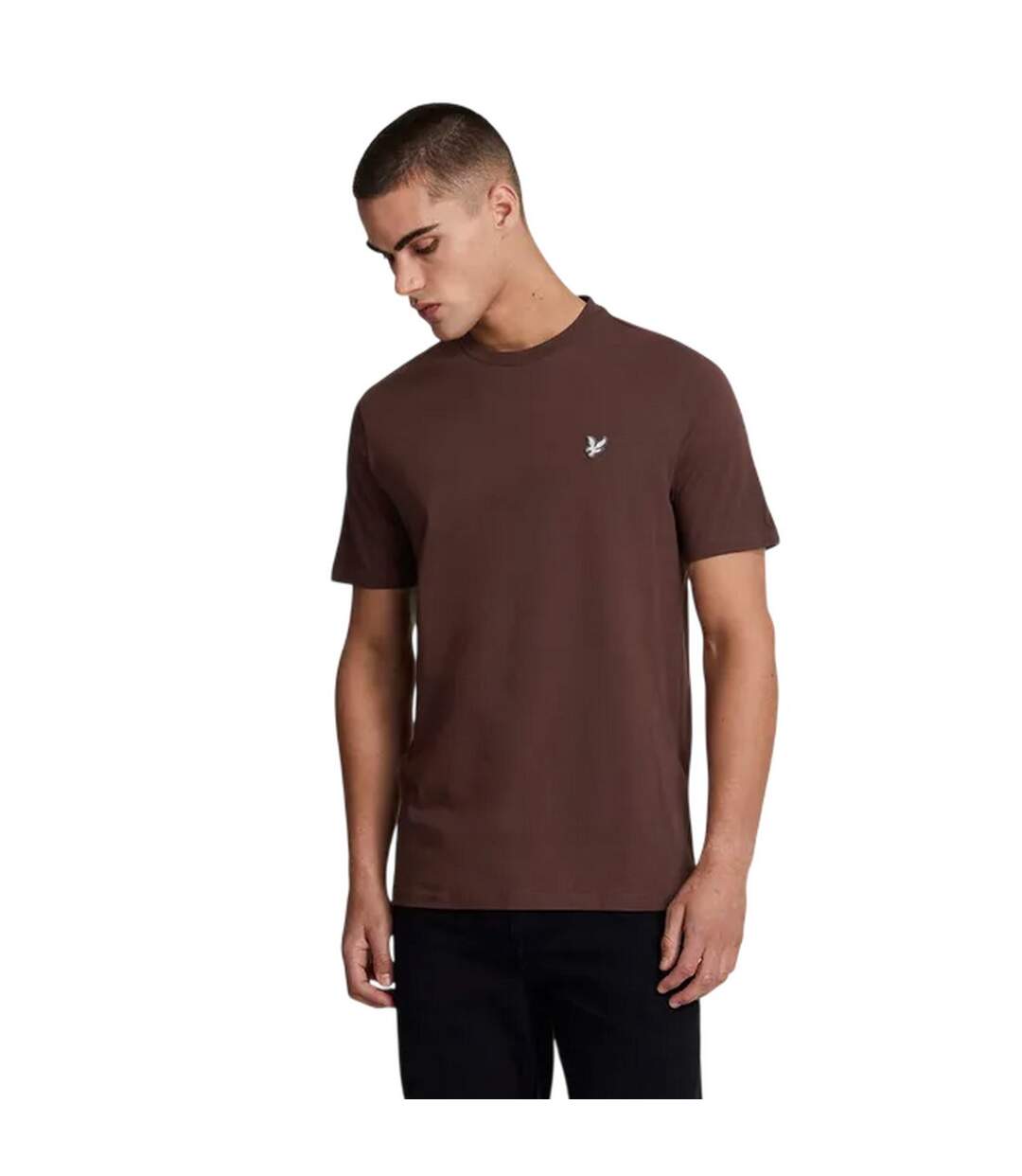 T-shirt Motif/style Rétro Homme Rouge Lyle & Scott-2