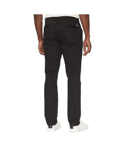 Pantalon fluide noir homme tommy hilfiger austin