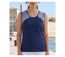 Tee-shirt sans manches TF192M Mode Directe : Débardeur fantaisie 100% coton au look marin-1
