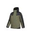Mens Dusk Iii Ski Jacket Dark Khaki Black Mountain Warehouse-3