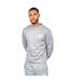 Haut de survêtement langtons homme charbon Crosshatch-3