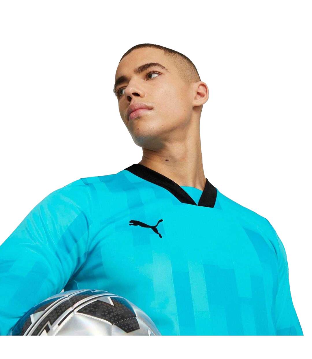 Maillot De Gardien De But Manches Longues Teamtarget Homme Bleu Puma-4