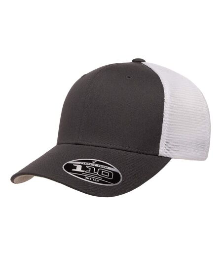 Casquette Trucker Charbon Blanc Flexfit