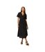 Robe mi-longue femme noir Principles