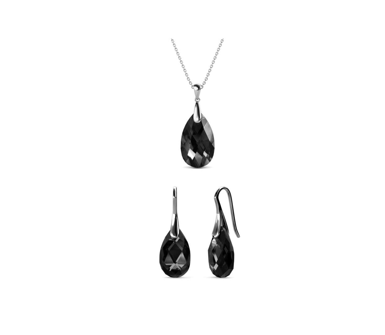 Parures Teardrop Hook - Cristal d'Autriche-1