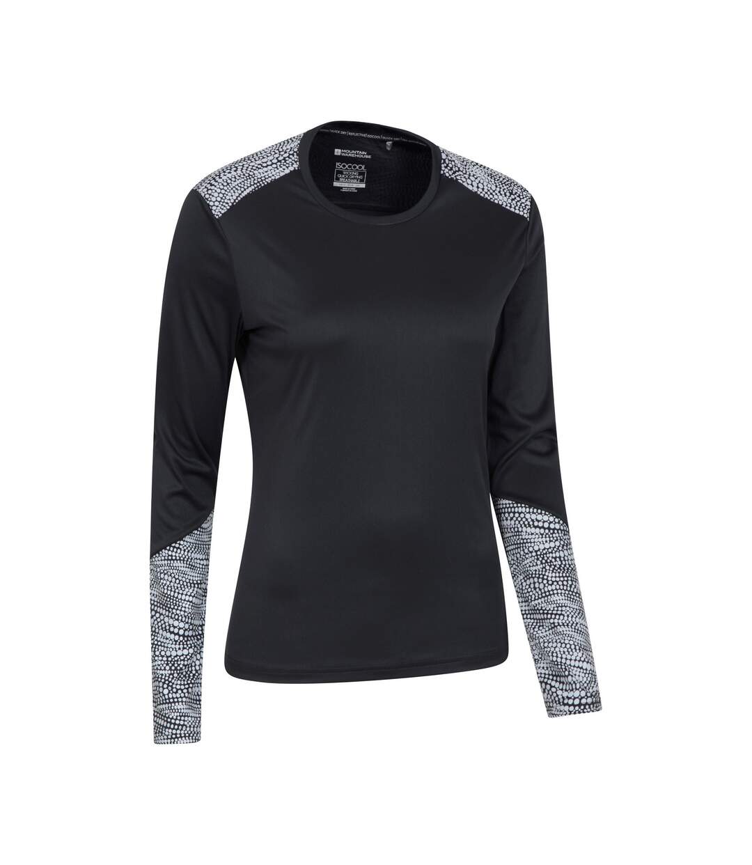 T-shirt Femme Noir Mountain Warehouse-3