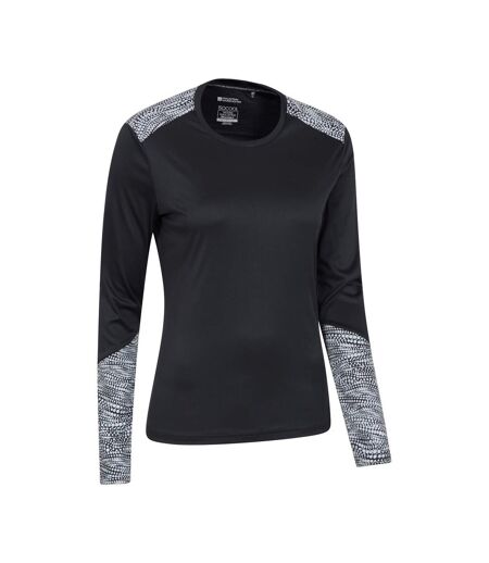 T-shirt Femme Noir Mountain Warehouse