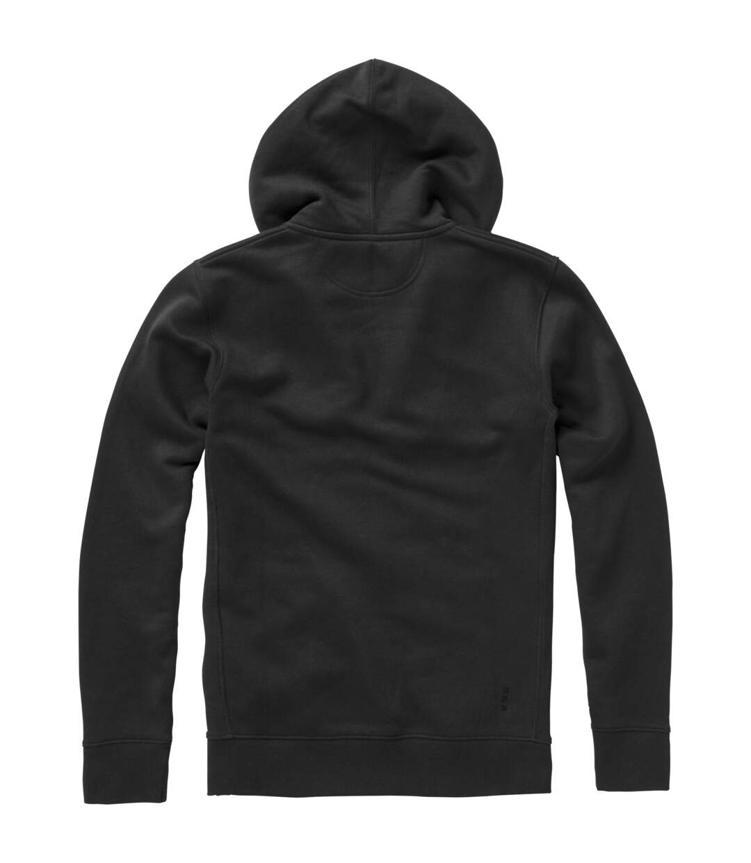 Elevate Mens Arora Hooded Full Zip Sweater (Solid Black) - UTPF1850