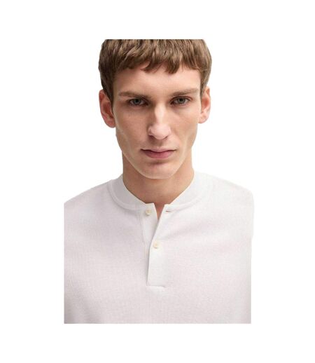 Polo Homme Blanc Boss