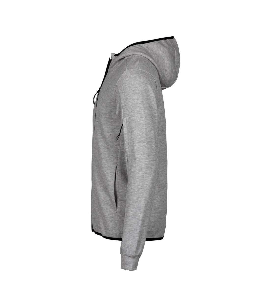 Sweat à capuche homme gris chiné Tee Jays