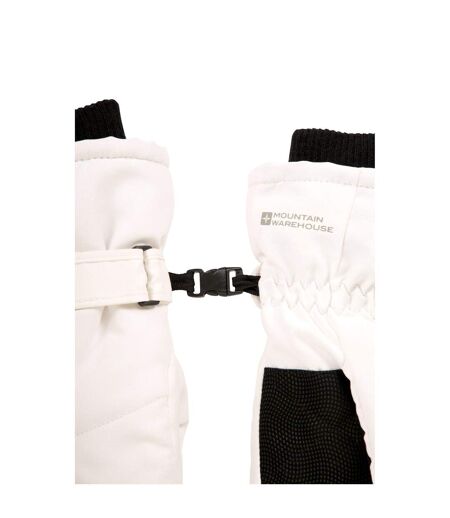 Gants de ski femme blanc Mountain Warehouse