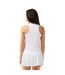T-shirt femme blanc / gris Lacoste-2