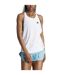 Womens/ladies made to be remade running tank top white Adidas-3