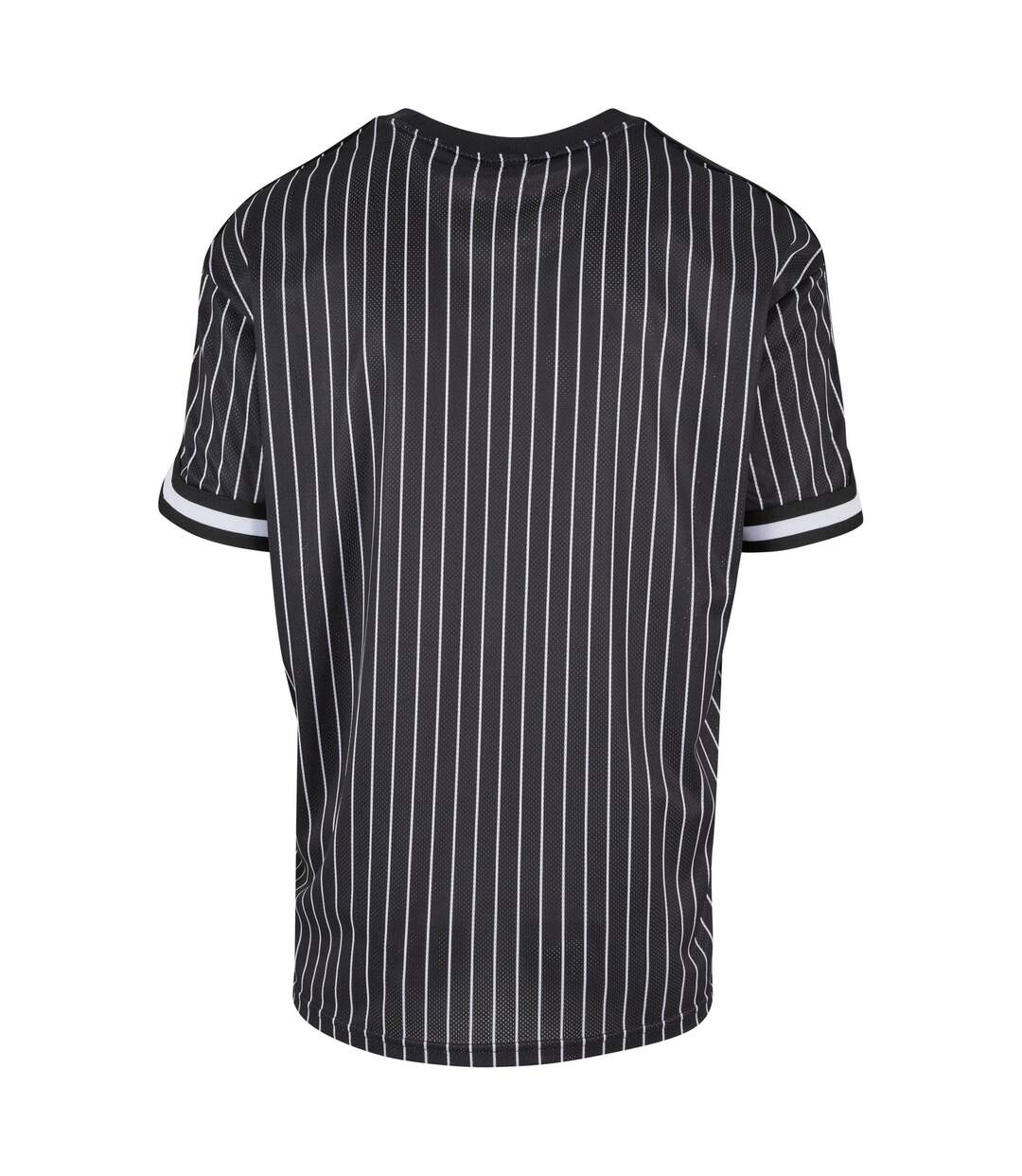 T-shirt Motif/style Rayé Homme Noir Blanc Urban Classics-2