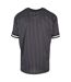 T-shirt Motif/style Rayé Homme Noir Blanc Urban Classics-2