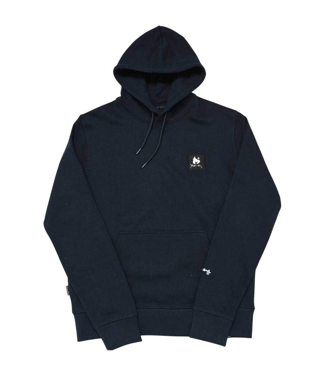 Sweat À Capuche Motif/style Écusson Combo Homme Bleu Marine Money-1