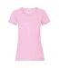 T-shirt valueweight femme rose clair Fruit of the Loom